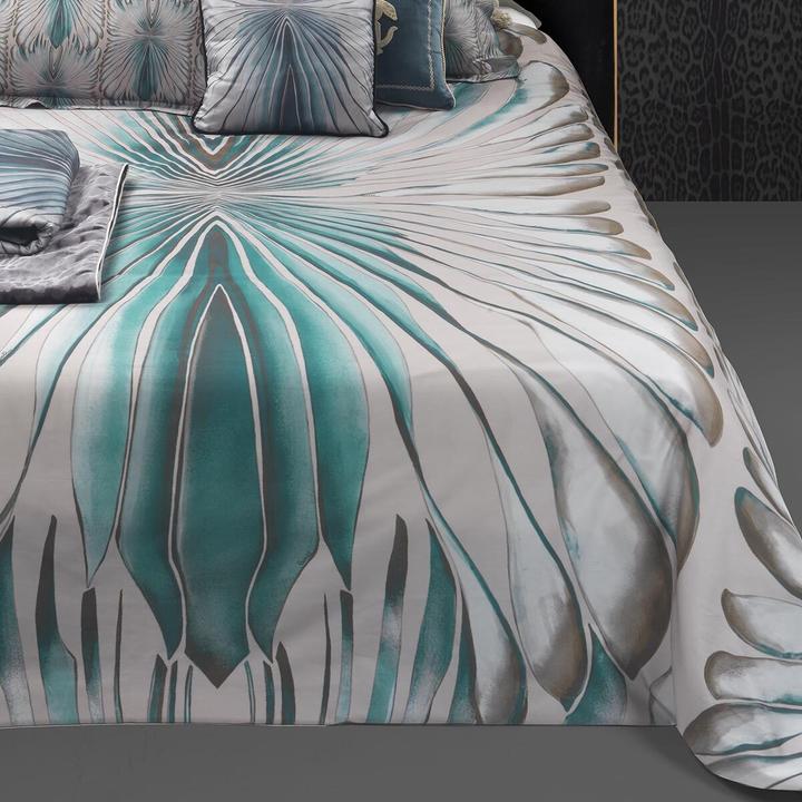 Image du produit Roberto Cavalli Mako-Satin linge de lit Tigresse blue (Set de linge de lit, 135x200 cm + 80x80 cm)