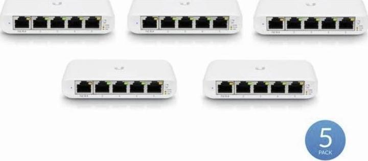 Productafbeelding Ubiquiti Usw Flex Mini 5-Pack (5 Havens)