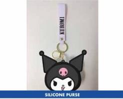 Actual product image Pyramid Kuromi Porta Monete: Silicon Kuromi