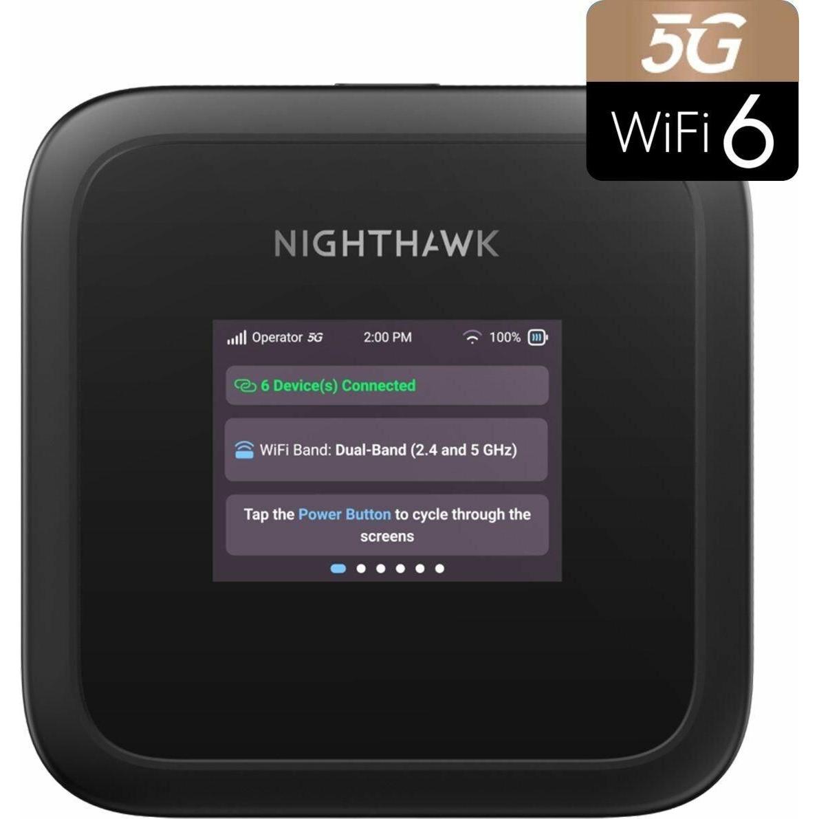 Netgear Nighthawk M3 Mobile Router, Router, Schwarz