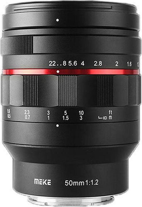 Actual product image Meike 50mm 1.2 L mount (Leica L, APS-C / DX)