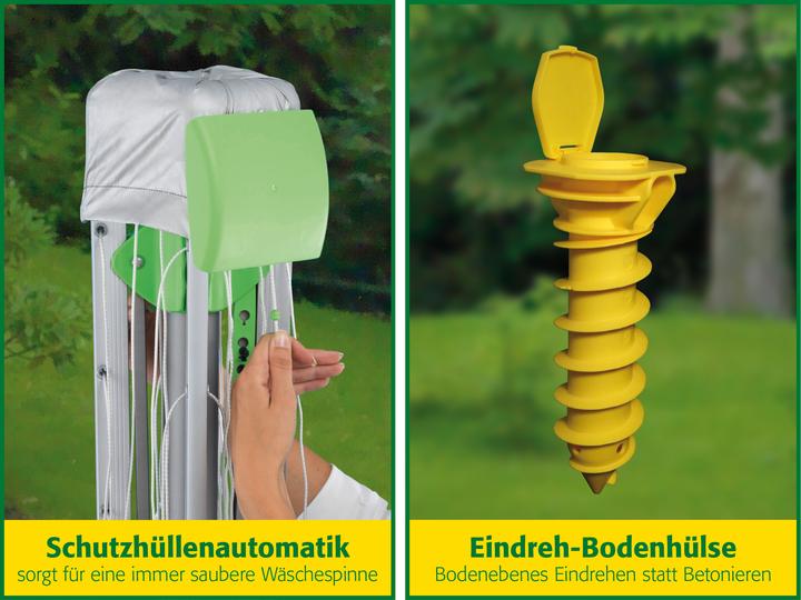 Actual product image Juwel Laundry dryer Novaplus 600 Lift Laundry mute + automatic tensioner, floor socket