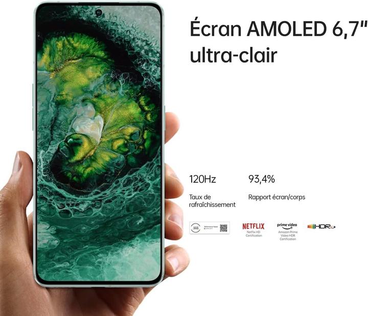 Image du produit OPPO OPP DS RENO8 PRO 5G 8+256 GLO GRN (256 Go, Vert glacé, 6.70", Double SIM, 5G)