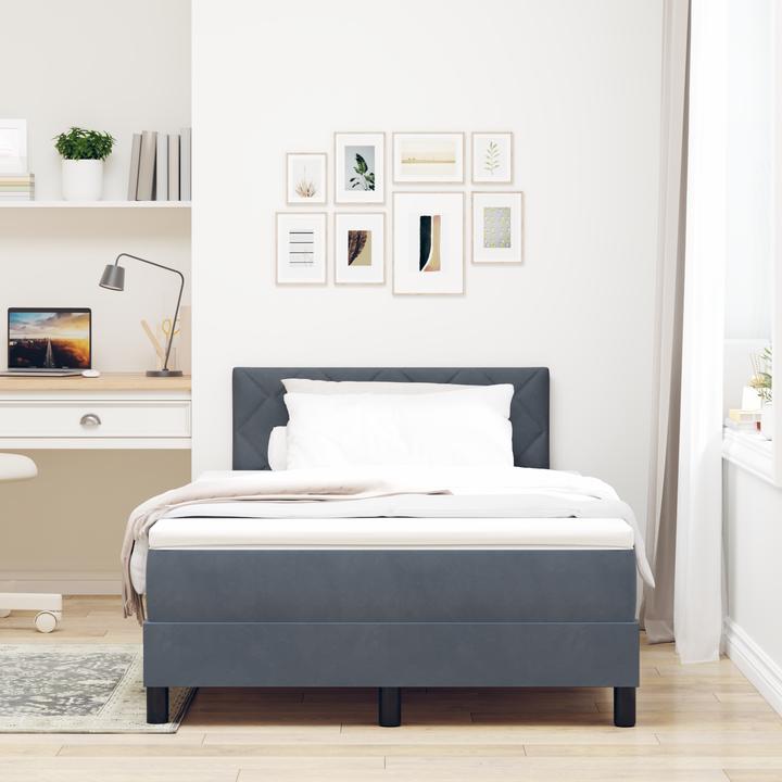 Actual product image vidaXL Modernes Bett (120 x 200 cm)