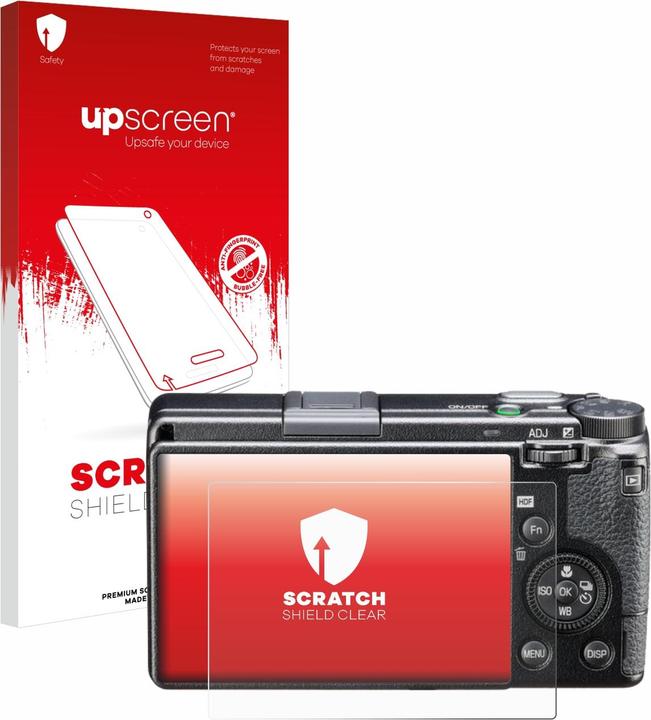 upscreen Scratch Shield Displayschutz (Displayschutz, RICOH GR IIIx HDF)