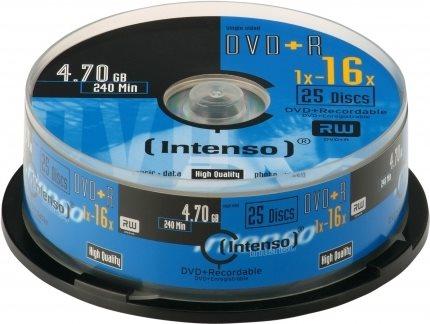 Produktbild Intenso Dvd+R 4.7gb (25 x)