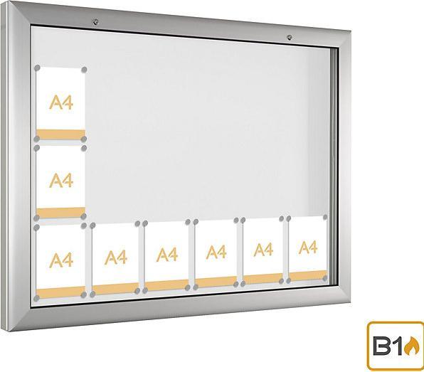 Image du produit Schaar-Design Vitrine d'affichage (Tableau noir, 138 x 102.50 cm)