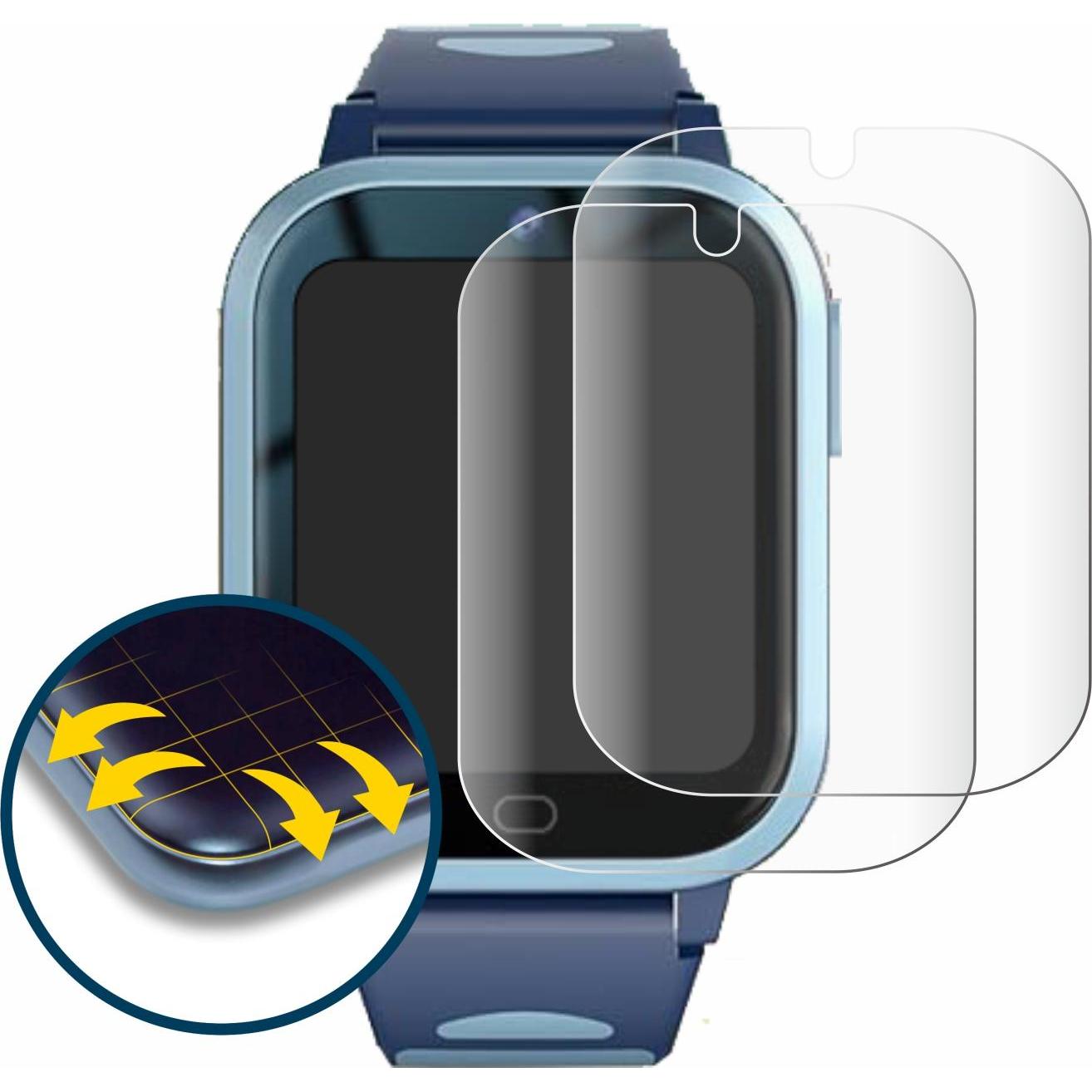 Thumbnail - BROTECT Full-Cover Displayschutz, Smartwatch Schutzfolie, Transparent