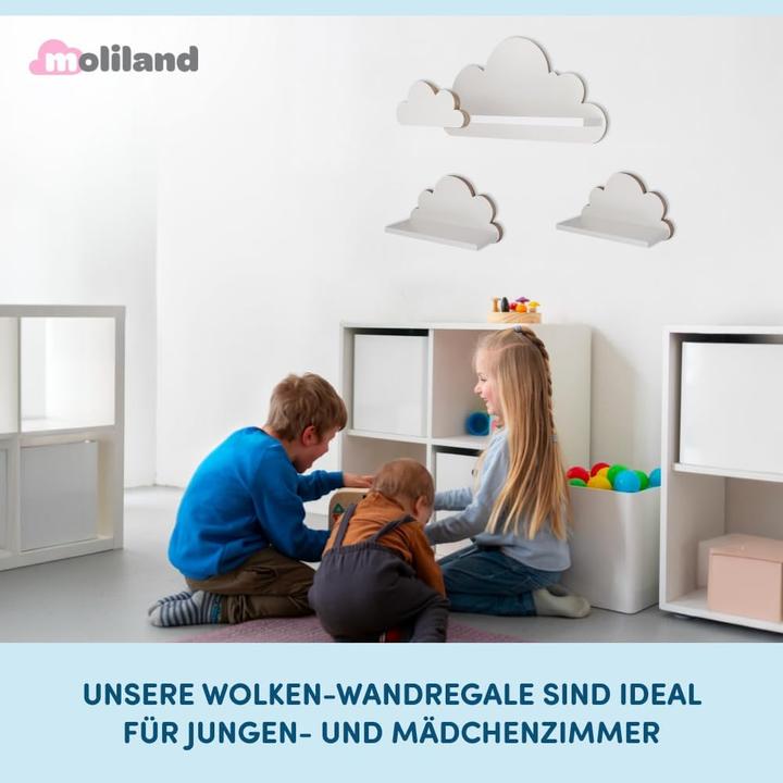 Produktbild Moliland Wolkenregal Set, Laguna