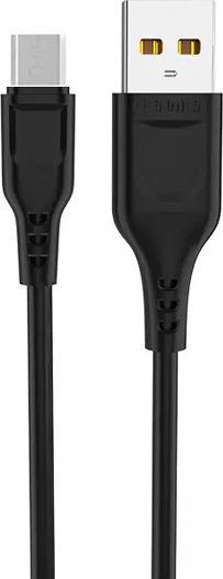 Actual product image Denmen D23V USB cable USB - micro USB 2 1A 2M Black (2 m, USB 3.1)