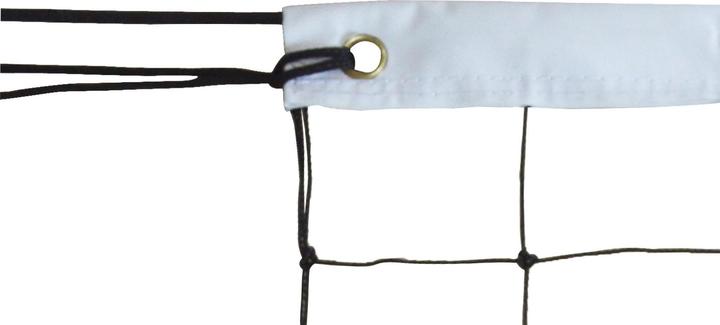 Produktbild Sporti Trainingsnetz Volleyball 9,50x1m PE mit 2mm Draht, einfache Maschen, 100m Stahlkabel