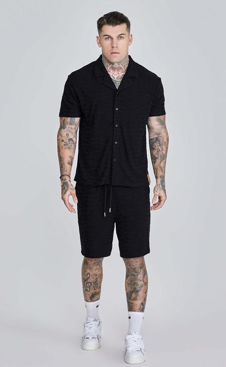 Actual product image Siksilk Kurzarmhemd Towelling Shirt (S)