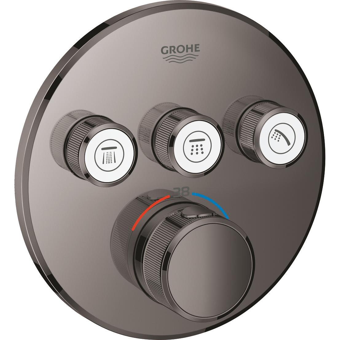 Grohe, Badarmatur, Thermostat GROHTHERM SMARTCONTROL rd 3 ASV ha graph
