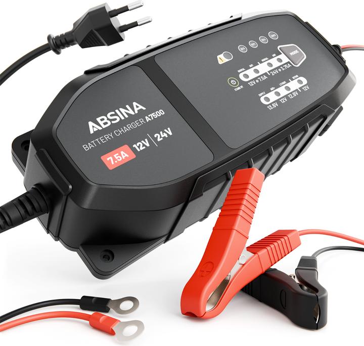 Absina Charger A7500 (12V, 24V, 7.50 A)