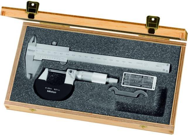 Actual product image Mitutoyo Gauge set