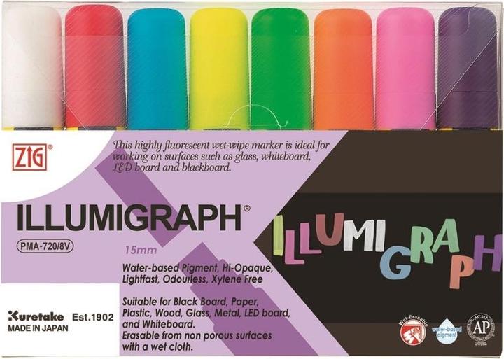 Actual product image Zig Marker Illumigraph 15mm 8/etui