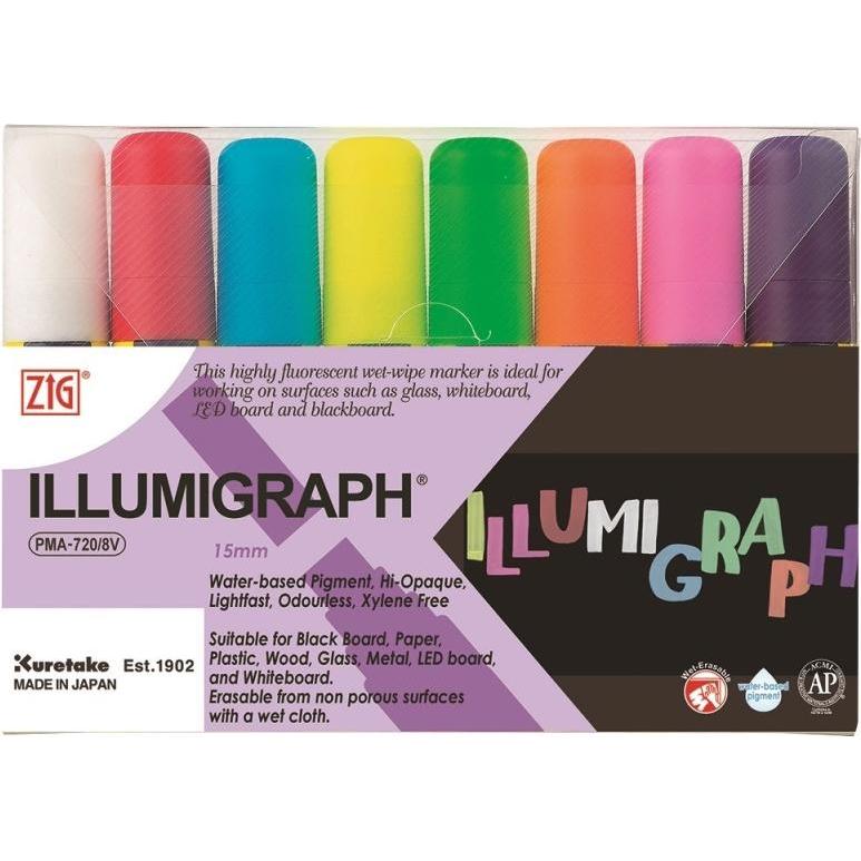 Zig, Marker, Marker Illumigraph 15mm 8/etui