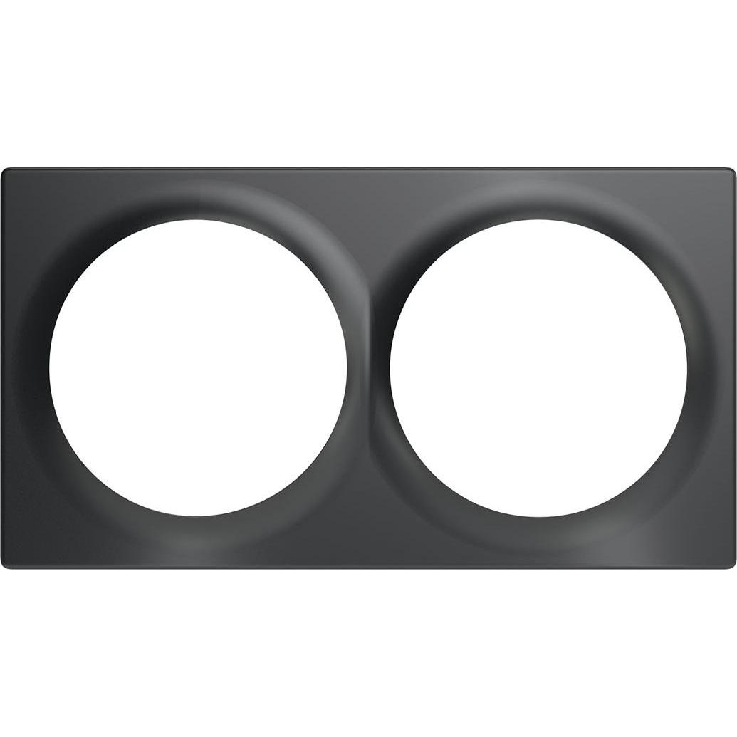Thumbnail - Fibaro Walli Double Cover Plate FG-Wx-PP-0003-8 anthracite, Automatisierung