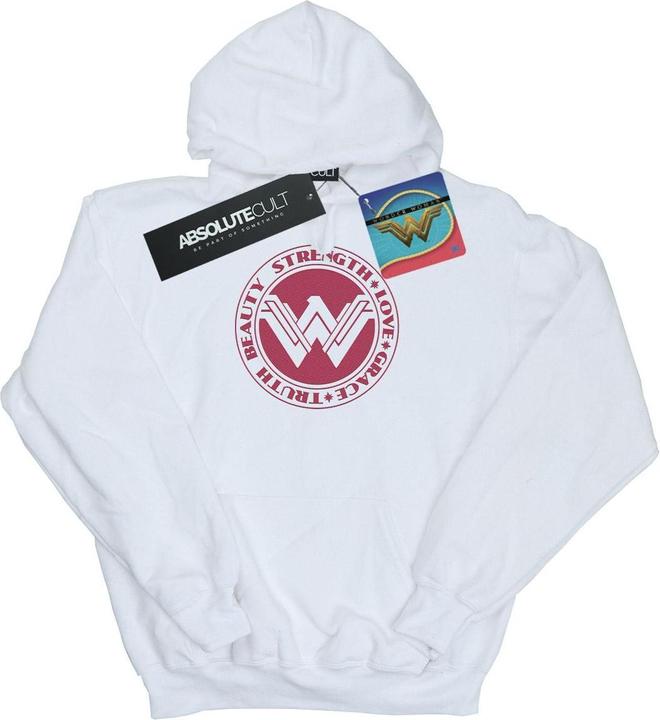 Image du produit - Sweat à capuche WONDER WOMAN BEAUTY STRENGTH LOVE - Femme (XL)