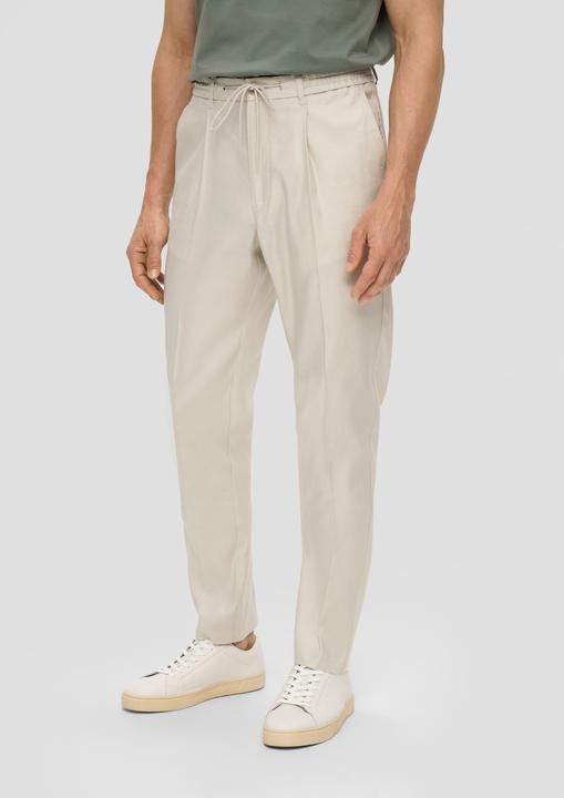 Immagine prodotto s.Oliver Anzughose Bundfaltenhose mit Elastikbund