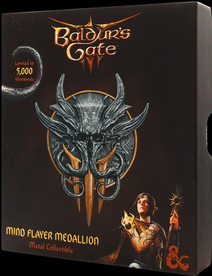 Actual product image Fanattik Dungeons & Dragons Medallion Baldur's Gate 3 Limited Edition