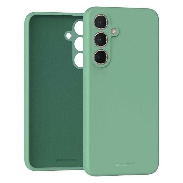 Mercury Verde Silicone Sam A35 A356 Zielony / (Samsung Galaxy A35), Cover Smartphone,