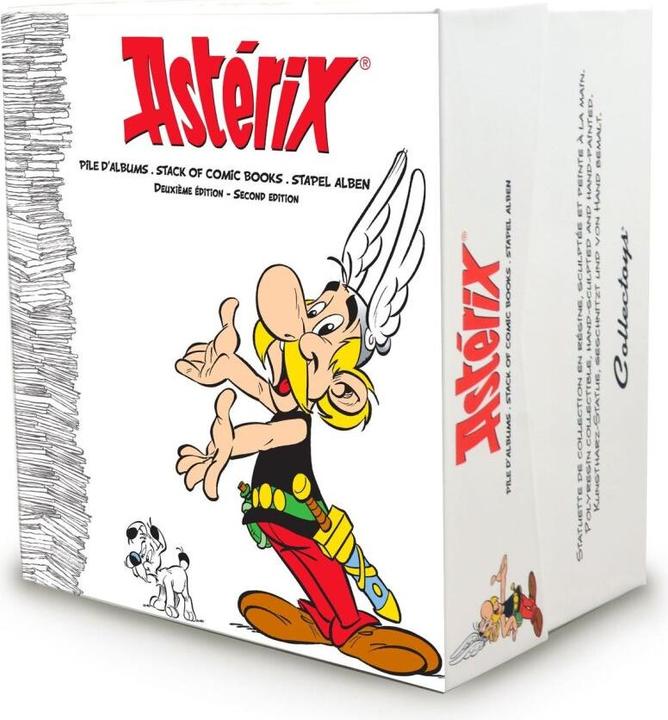 Actual product image Plastoy Figurine Astérix (pile de livres)