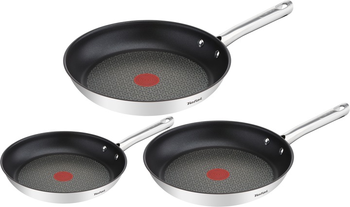 Actual product image Tefal Duetto (28 cm, Frying pan, Stainless steel)