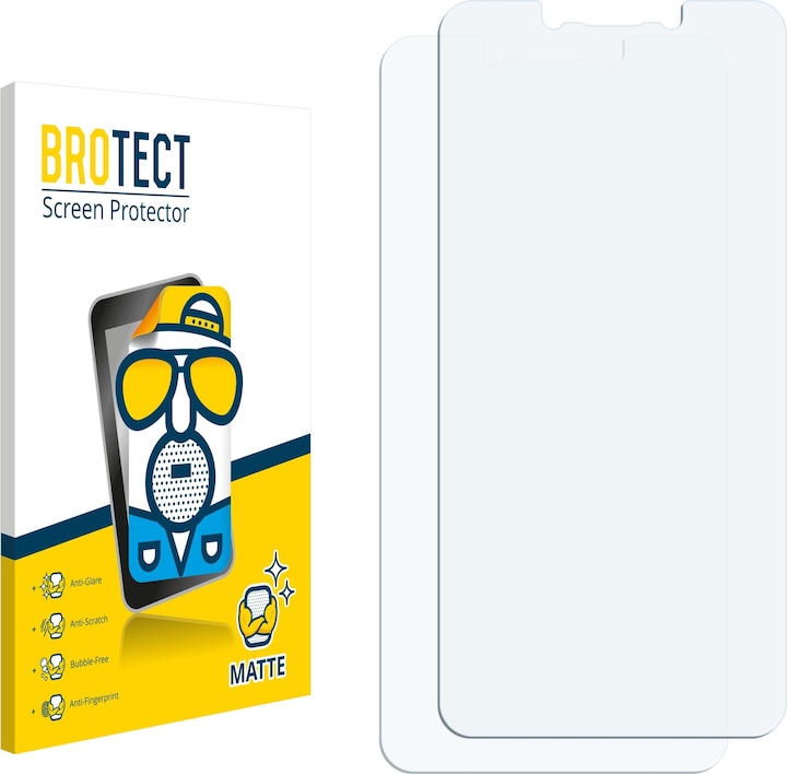 Actual product image BROTECT Protector Anti-Glare (2 Piece, Xiaomi Redmi 6)