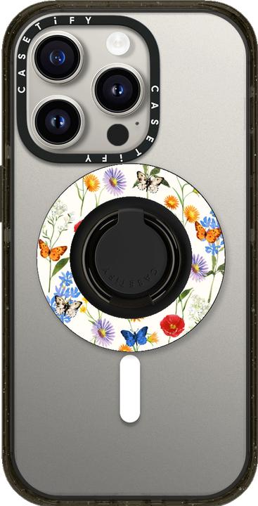 Actual product image Casetify Snappy Ring Holder MagSafe Compatible - Black