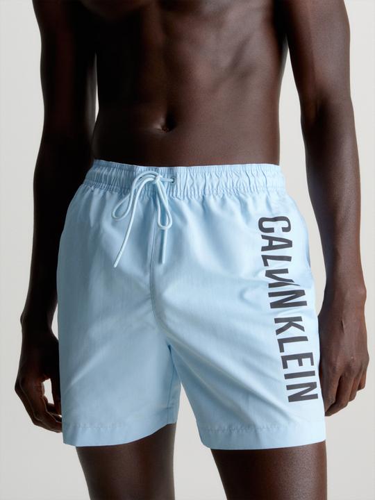 Immagine prodotto Calvin Klein Medium Drawstring Heren Zwembroek - Powder Aqua - Maat XXL (XXL)
