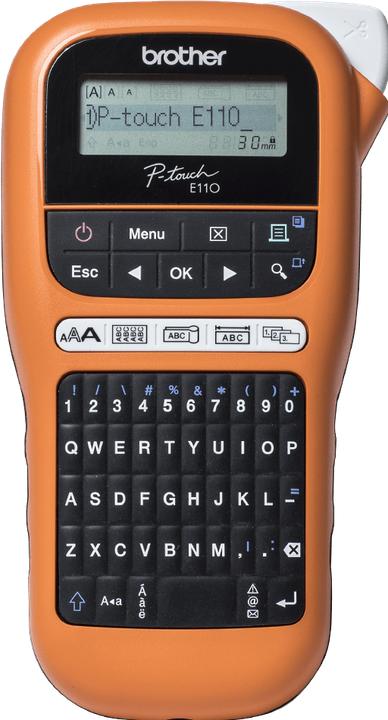 Produktbild Brother P-touch Edge PT-E110 - Wärmeübertragung - 180 x 180 DPI - 20 mm/sek - 9 mm - 0,8