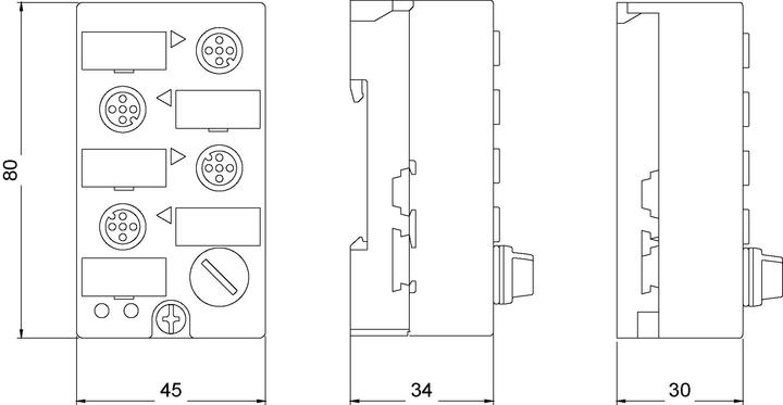 Produktbild Siemens ASi-SAFE Modul K45F