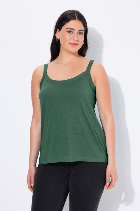 Image du produit Ulla Popken Top spaghetti, jersey doux (62)
