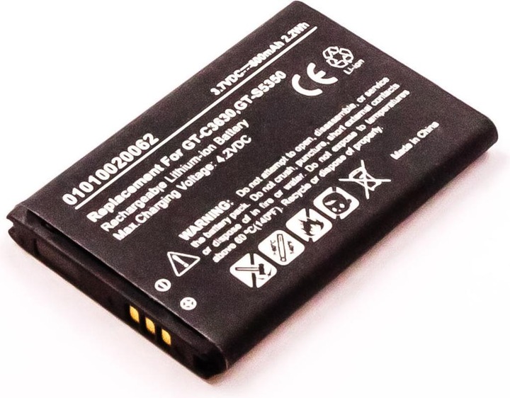 Image du produit AGI 32880 - Batterie - Samsung - GT-S5350 - noir - Lithium-ion (Li-Ion) - 600 mAh