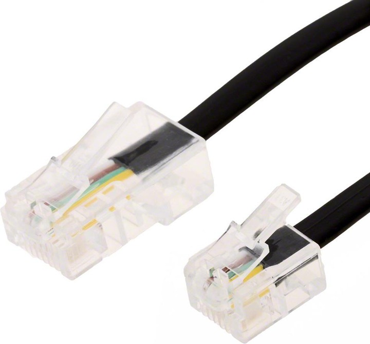 Produktbild Shiverpeaks Anschlusskabel 10m St-St Western 8/4 RJ45-6/4 RJ11