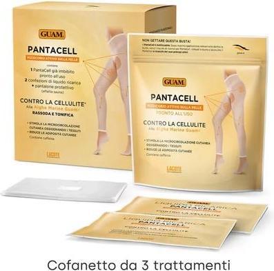 Produktbild Guam Pantacell mit 2 Flüssigkeits-Nachfüllbeuteln (Körperlotion)