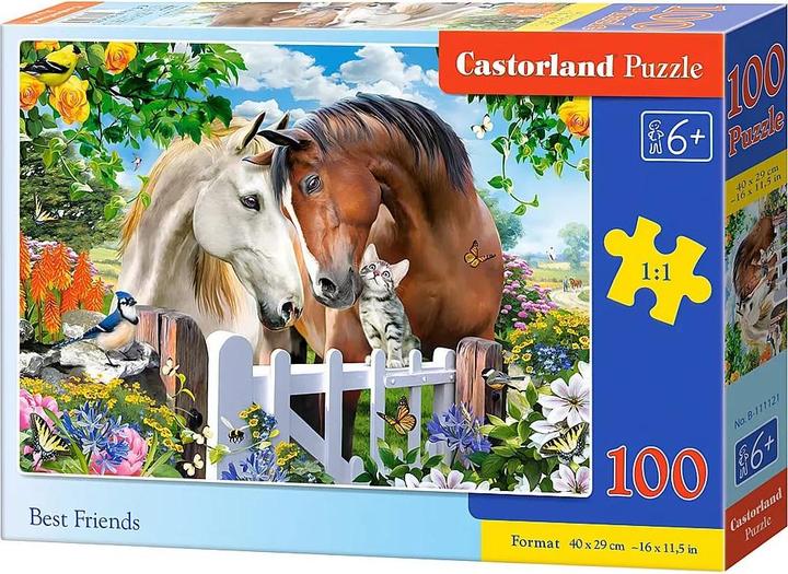 Actual product image Castorland Best Friends, Puzzle 100 pieces (100 pieces)