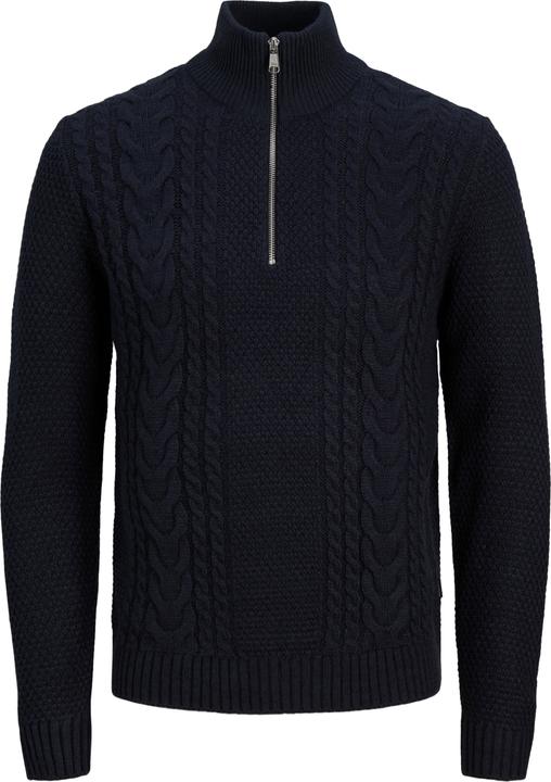 Immagine prodotto Jack & Jones Zip a quarto di dollaro monocolore Zip a quarto di dollaro (XL)