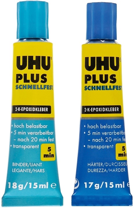 Energy Label UHU Plus (35 g, 30 ml)
