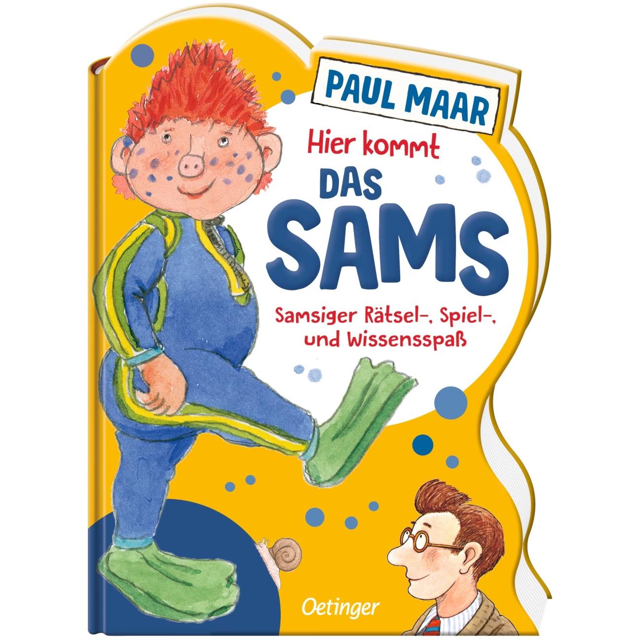 Thumbnail - Hier kommt das Sams, Kinderbücher von Paul Maar, Alexandra Hanneforth