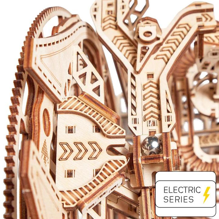 Image du produit Wood Trick Circuit de billes Galaxy - Kit de construction en bois 3D