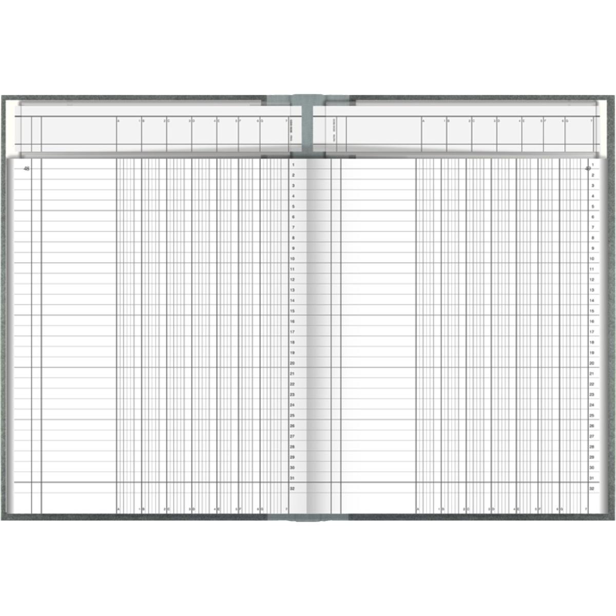 Thumbnail - König & Ebhardt, Heft + Block, K™NIG & EBHARDT Spaltenbuch DIN A4, 7 Spalten, 96 Blatt (A4)