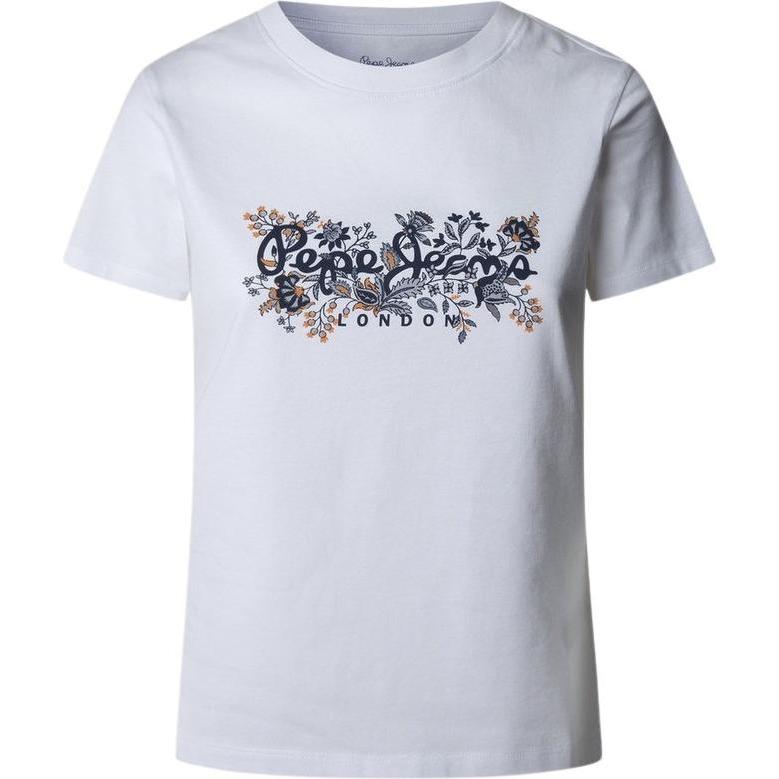 Pepe Jeans, Damen, Shirt, Rosalind, Weiss, (M)