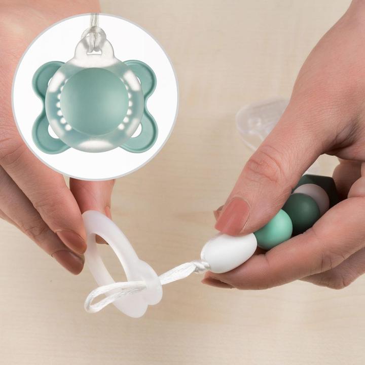 Actual product image MiaMia Dummy chains Dummy chain with silicone beads & rubber ring incl. (2 x)