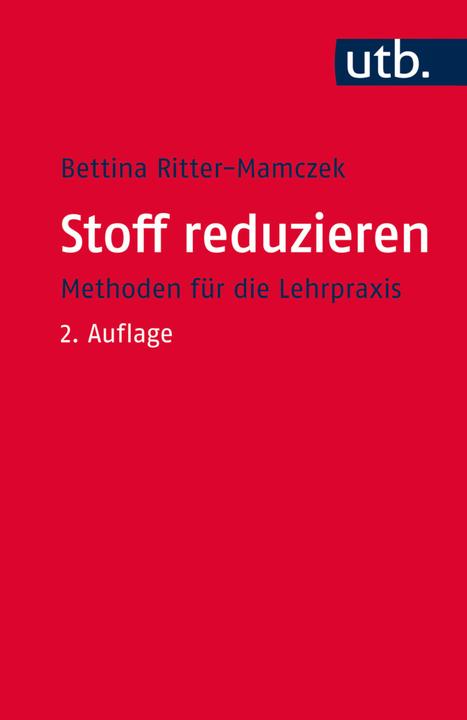 Produktbild Stoff reduzieren (Deutsch, Bettina Ritter-Mamczek, 2016)