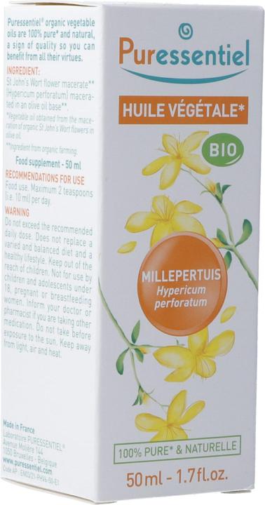 Produktbild Puressentiel Pflanzenöl Johanniskraut Bio Öl (Körpercreme, 50 ml)