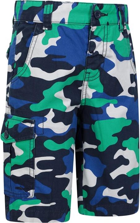 Actual product image Mountain Warehouse Childrens/Kids Camo Cargo Shorts (140)