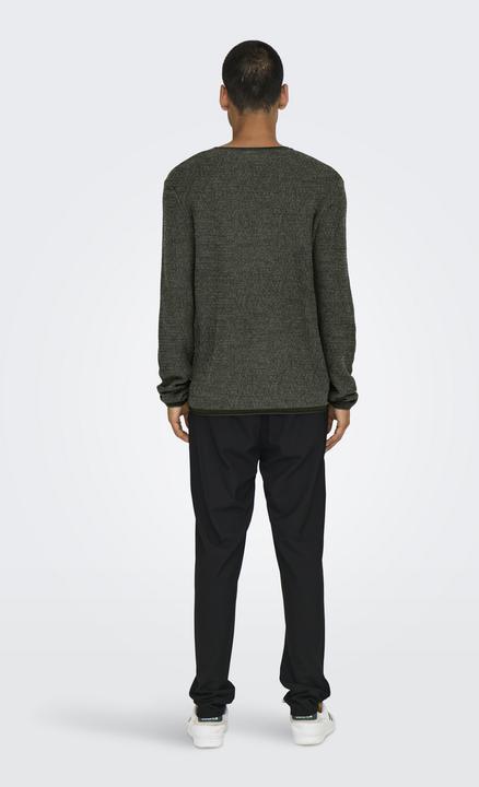 Actual product image Only & Sons Onseric Reg 12 Struc Crew Knit Noos (M)