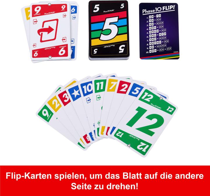 Produktbild Games Phase 10 Flip (Deutsch, Multilingual, 2 - 6 Spieler)